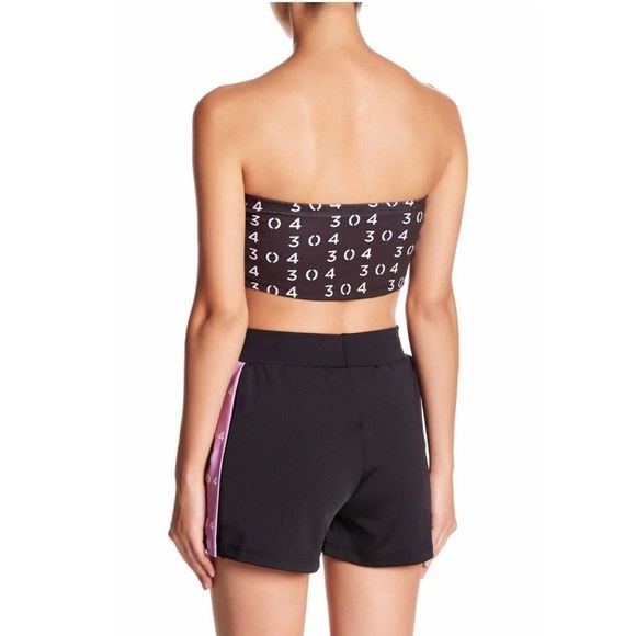 𝅺Printed Strapless Sports Bra - Picture 2 of 5